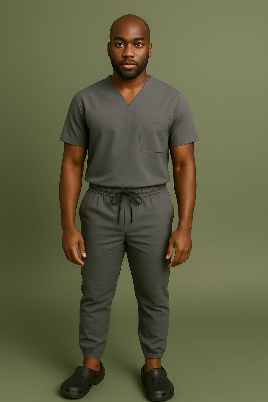 Men Jogger Scrub Set - 4 way Stretch Comfort